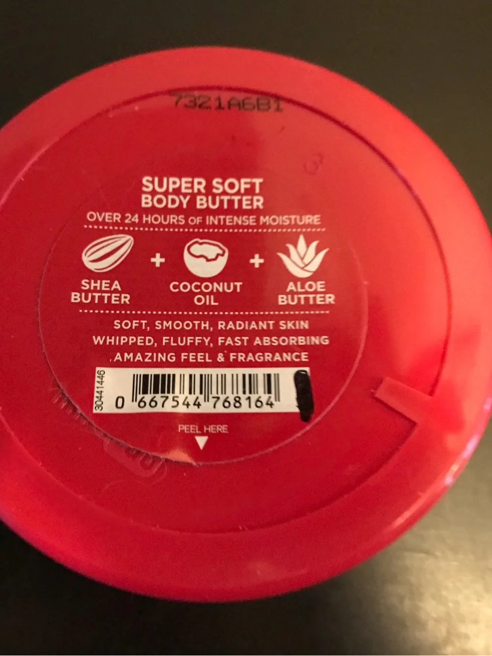 Bath & Body Works Super Soft Japanese Cherry Blossom Body Butter - Red & White